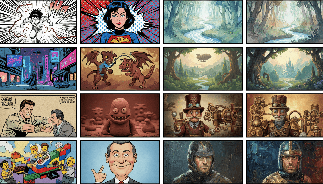 Best AI Art Styles for Comics: 30+ Styles Compared