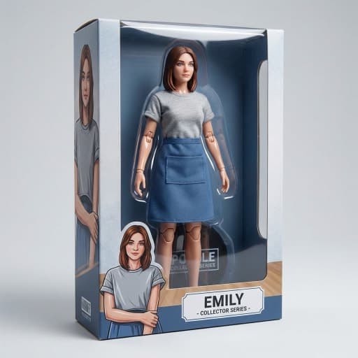 Action Figure AI art style example — iCartoon