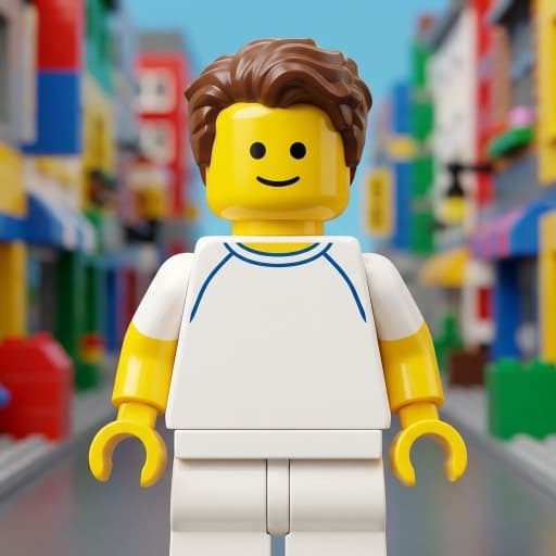 LEGO AI art style example — iCartoon