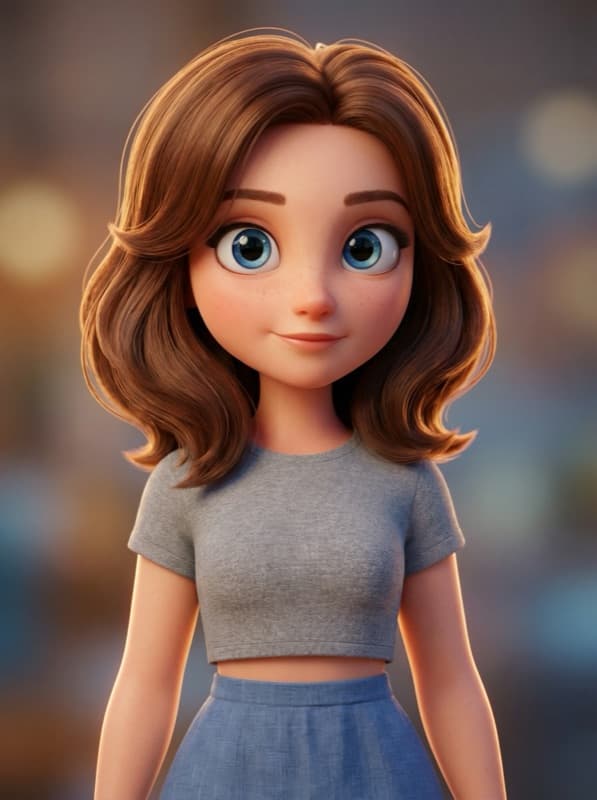 Pixar 3D AI art style example — iCartoon