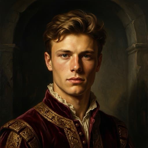 Renaissance AI art style example - iCartoon