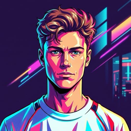 Retro Anime AI art style example — iCartoon