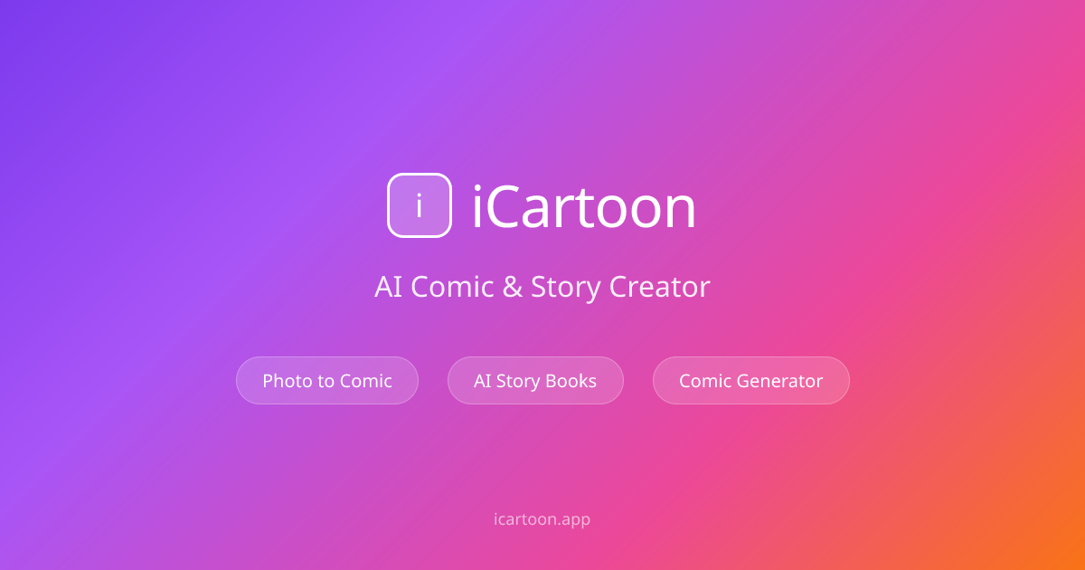 Create Comics & Stories with AI | iCartoon