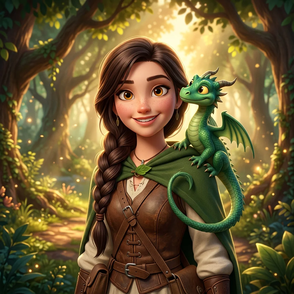 Modern 3D animation style example — AI generated with iCartoon